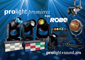 Robe at Prolight+Sound Frankfurt 2016