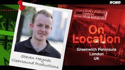 On Location 1 - Steven Haynes at the Greenwich Peninsula, London